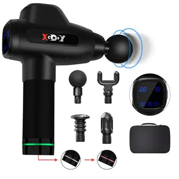 

20 Modes Massage gun massager gun Machine LCD Display Deep Muscle Relaxation Fascia Massager 36W Body massager For Neck Back Leg