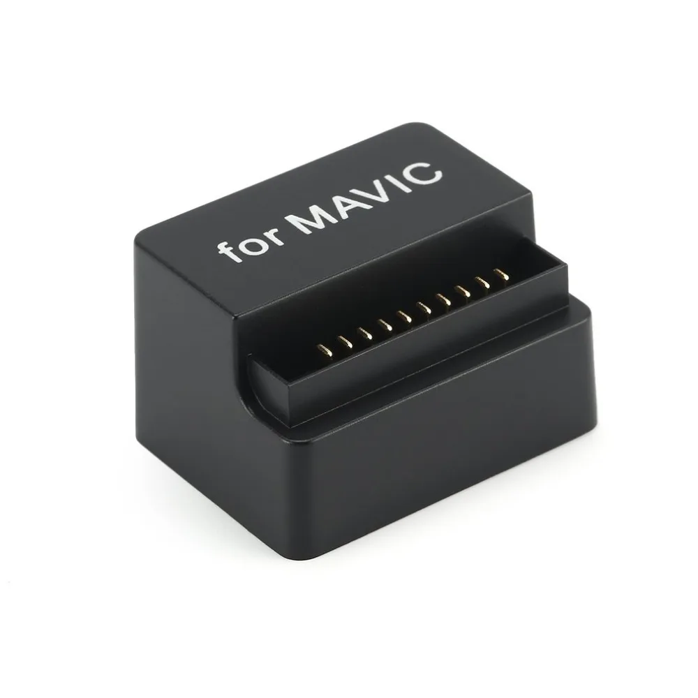 2-Порты и разъёмы USB Зарядное устройство преобразователь Батарея для Мощность банк адаптер для DJI Mavic Pro Platinum Дрон интеллигентая(ый) полета Батарея