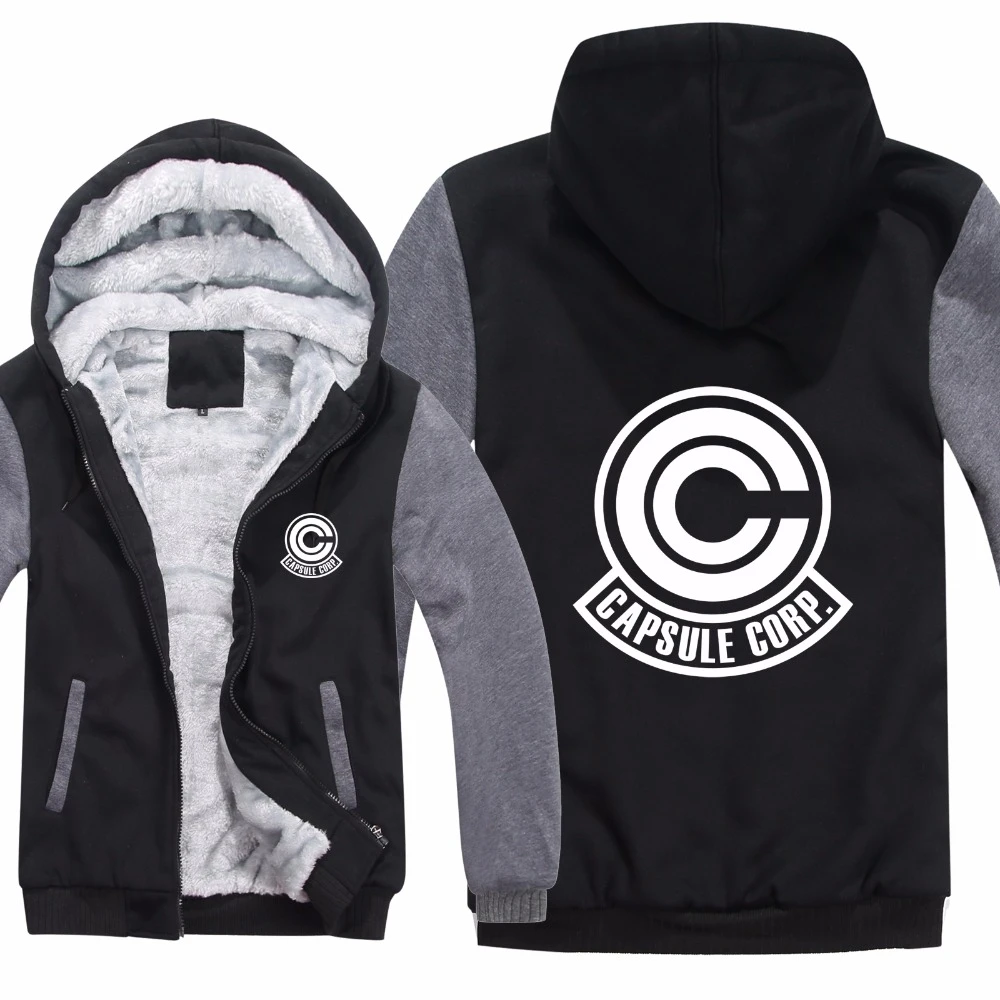 Dragon ball z capsule corp hoodie Clearance