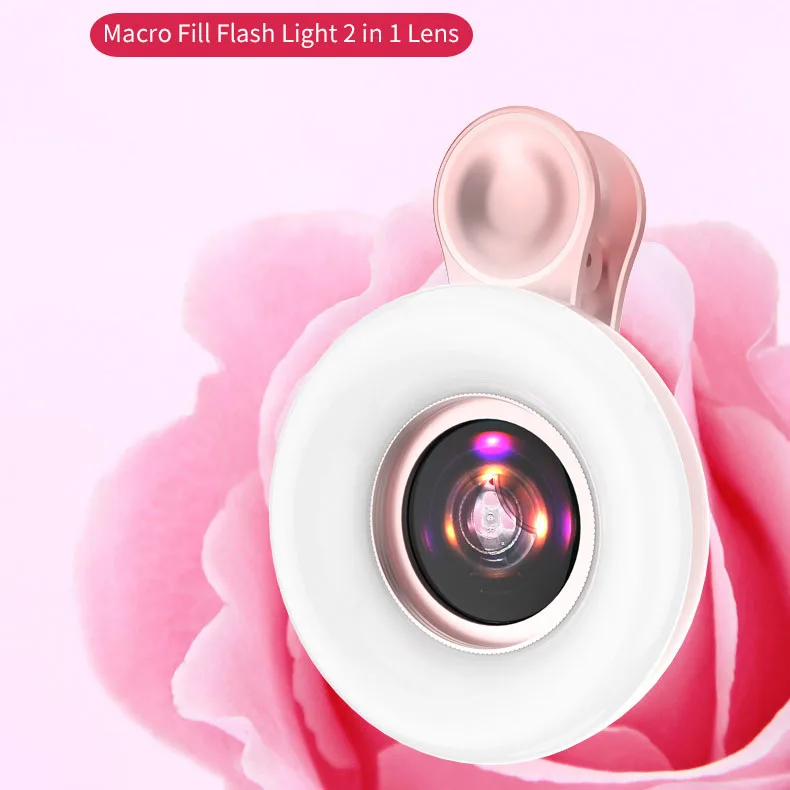 Универсальный широкоугольный объектив рыбий глаз 3 в 1 для макросъемки телефона