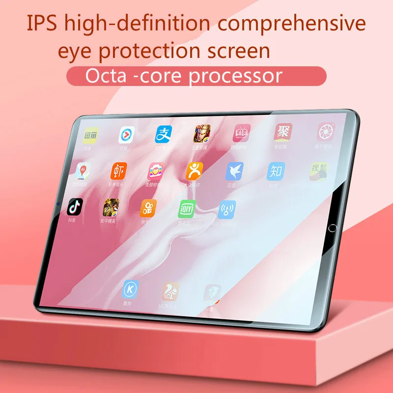 Планшетный ПК 10,1 дюймов full Netcom мобильный телефон Octa core 4 г Wi обучающая машина Samsung с большим экраном|Планшеты| | АлиЭкспресс