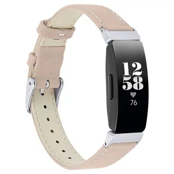 

Inspire Compatible Inspire HR Leather Band Adjustable Replacement Accessory Straps