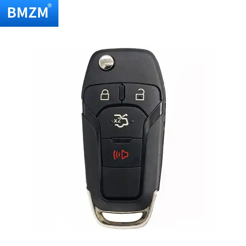 BMZM 3 + 1 кнопочный дистанционный Раскладной Автомобильный ключ для Ford с N5F A08TAA 315MHZ 49