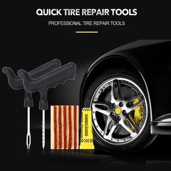 

OBD2 Car Diagnostic tool Car Tire Repair Tools Tubeless Tyre Puncture Repair Plug Kit Needle Patch Fix Tools Cement Useful Set