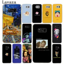 Lavaza David Patung Seni Mona Lisa Retro Besar Estetika Van Gogh Case untuk Samsung Galaxy S10 E S8 + S9 plus S6 S7 Edge S10E(China)