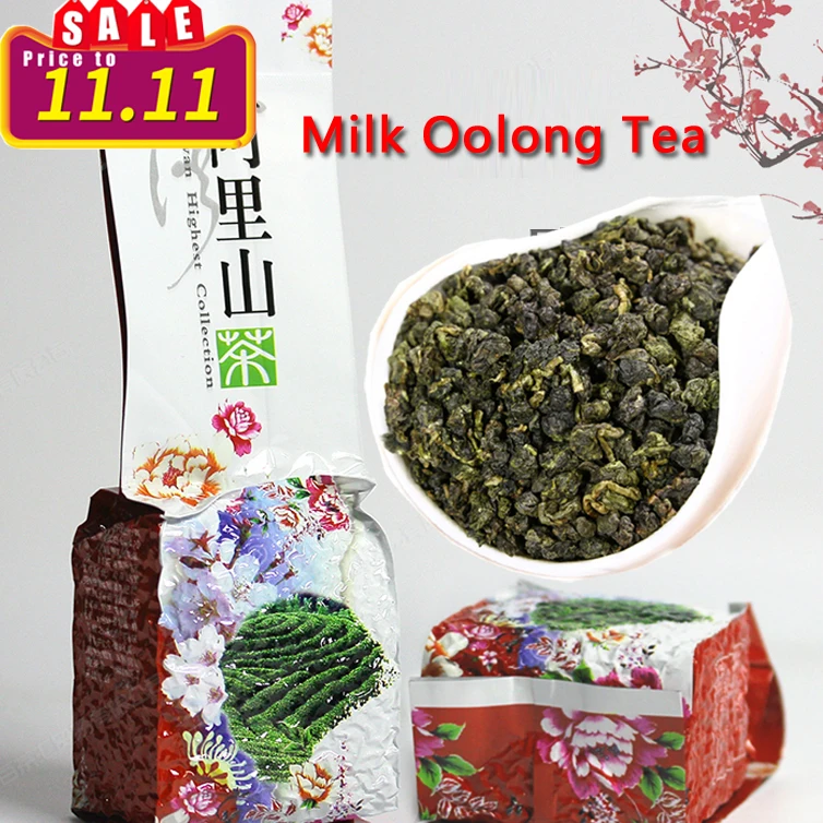 Чай с молоком Oolong тайваньский Лучжоу-ароматизатор Alishan Alpine Tea Jinxuan запеченный 300 г |