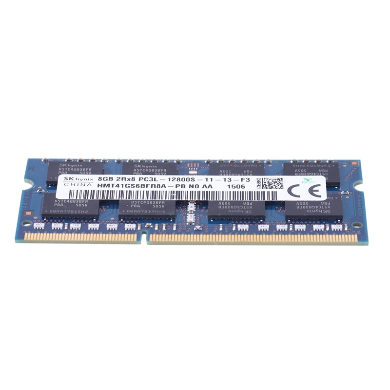 DDR3 8GB 12800 1600MHz 1 35 V RAM память для ноутбука ноутбук 204 PIN SODIMM низкое напряжение без ECC