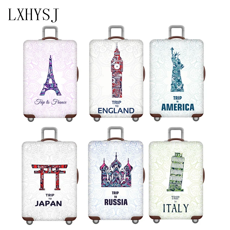 

New Travel Thicken Luggage cover Elasticity Luggage Protective Cover For 18-32 Inch Trolley case dust cover Travel accessories