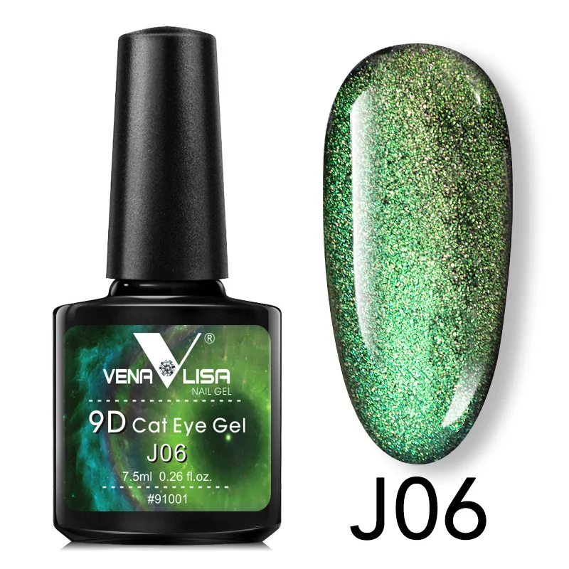 J06 9D cat eye gel Canni Новое поступление 9D гель Лаки солнцезащитные очки "кошачий глаз" Волшебный хамелеон лак для ногтей искусство маникюра Galaxy Звездное Магнитный разноцветный Гель-лак - Цвет: J06 9D cat eye gel