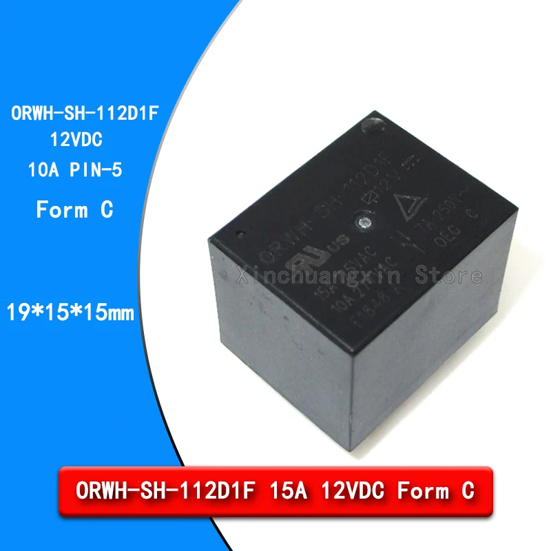 Оригинальное реле питания ORWH-SH-112D1F 10a 5PIN12VDC a set of conversion T73