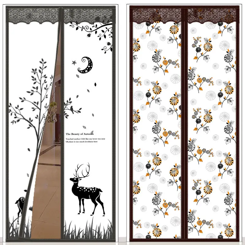 Magnetic All-Season Door Curtain 1