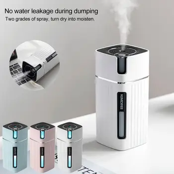 

300ML Humidifier Aroma Essential Oil Diffuser for Home Colorful Night Light Hmidifier Creative Vehicle Colorful USB Humidifier