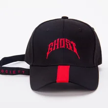 Hat red embroidered letter duck tongue cap Korean version of the tide men and women sun hats with hip-hop baseball caps
