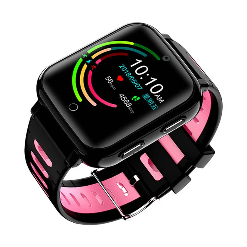 Newest 4G full Netcom Wifi GPS Kids Smart Watch IP68 Waterproof Cute Smartwatch HR BP Vidio Call 4G or 8G Smart Watch Kids