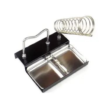 

New Soldering Iron Gun Holder Metal Base Stand Mount Support Station