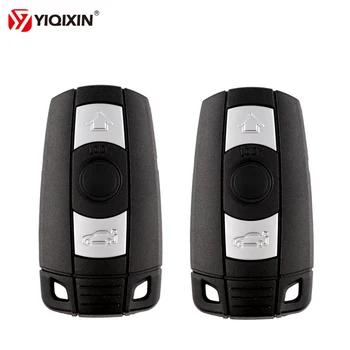 Keyforkesscoperchio chiave remoto a 3 pulsanti serie 1 3 5 6 per BMW X5 X6 E60 E61 E90 E82 E71 E70 E87 E88 E89 E72 Z4 custodia portachiavi per auto