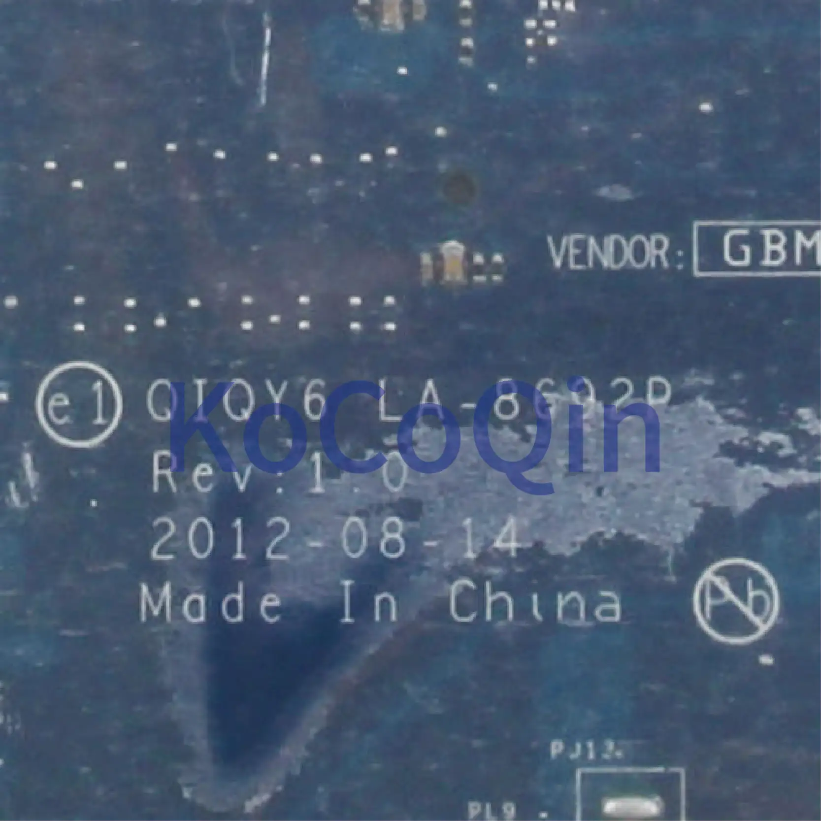 New  KoCoQin Laptop motherboard For LENOVO Ideapad Y500 GT650 QIQY6 LA-8692P 90001159 SLJ8E N13P-GT1-A2 