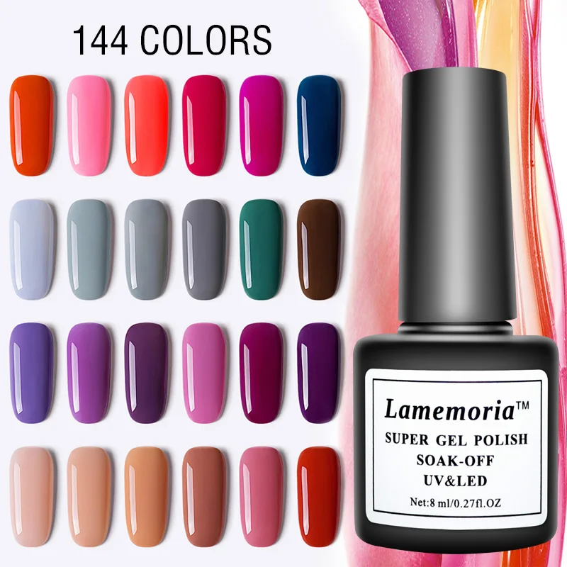 

3PCS/SET Gel Nail Polish Set for Nail Extension Kit Nail Art Gel Lacquer UV LED Lamp Design Acrylic Nail Manicure Set Sequin