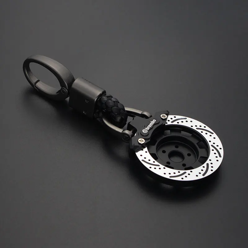 

Car Brake Disc Model Keychain Car Styling Key Rings Auto Key Chain Moto Keyring Creative Auto Accessories For Audi Benz BMW VW