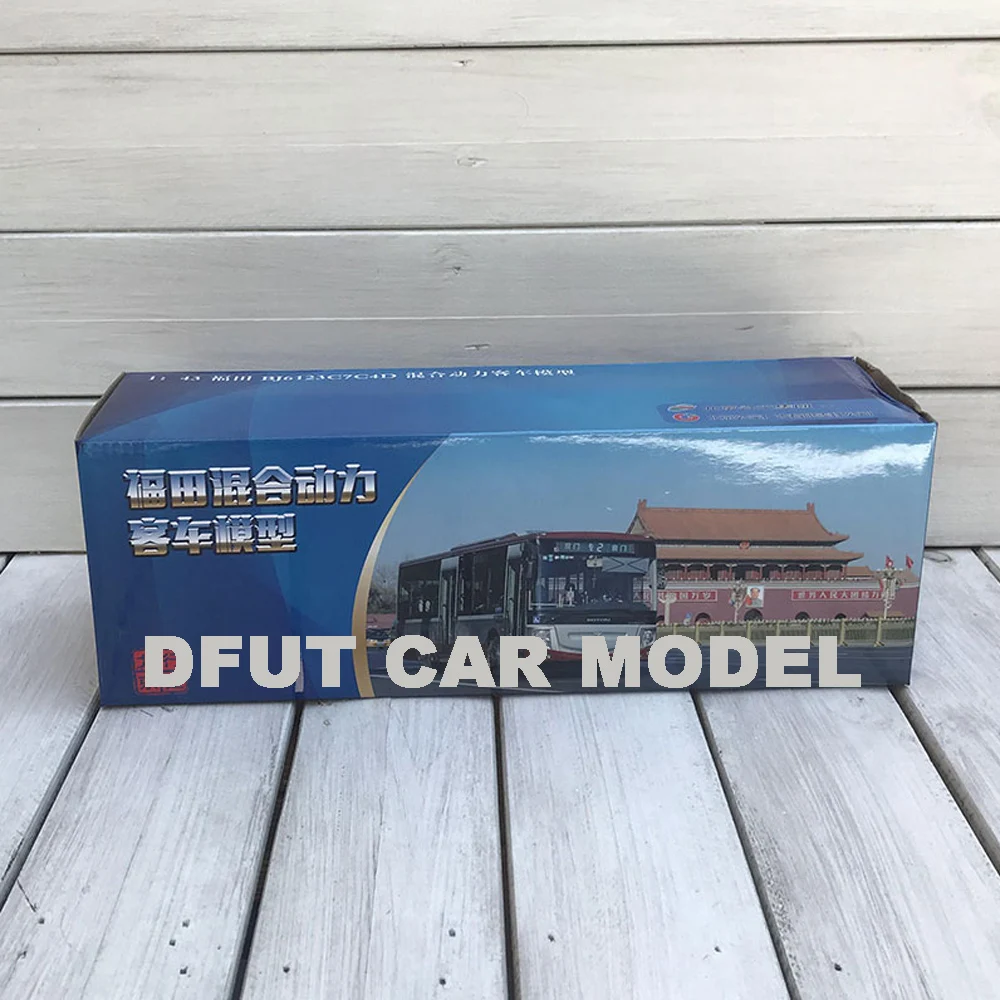 1:43 игрушечный автомобиль из сплава FOTON BJ6123 FU TIAN модель детского автомобиля