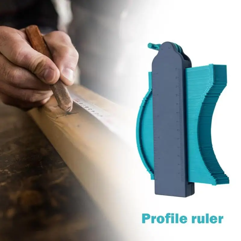 Professional Contour Multi-use Self-lock Irregular Profile Gauge Contour Duplicator with Magnet