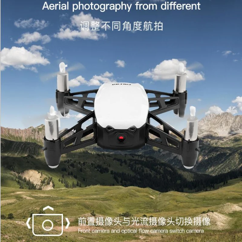 Интеллектуальный визуальный следящий за мной wifi FPV RC Дрон 2,4G 2MP камера Оптическое положение потока и функция жеста фото wifi FPV Квадрокоптер