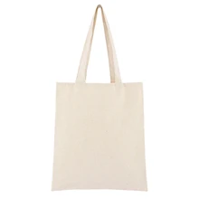 Tote Bag Cotton Blend Universal Natural Multipurpose School Solid Shopping Storage Reusable Washable Eco Freindly Large Capacity