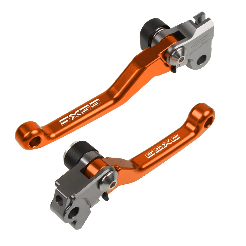 Мотокросса велосипед ямы CNC Pivot тормозные рычаги сцепления для KTM 65XC 65 XC Мотоцикл Dirt велосипед ручка рычаг - Цвет: Orange