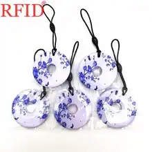 ID 125 кГц T5577 перезаписываемый брелок для ключей RFID мультфильм водонепроницаемый жетон тег брелок карта контроля доступа Быстрая 1