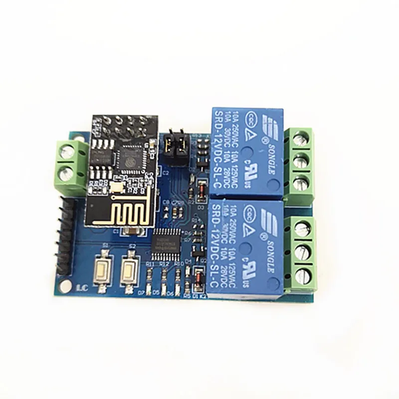 DOITING DC 5 V/12 V интеллектуальная беспроводная(Wi-Fi) Вилка стандарта США 2-канал Беспроводной реле дистанционного Управление переключатель 10A реле работать с HomeKit(не Apple MFi, набор типа "сделай сам"