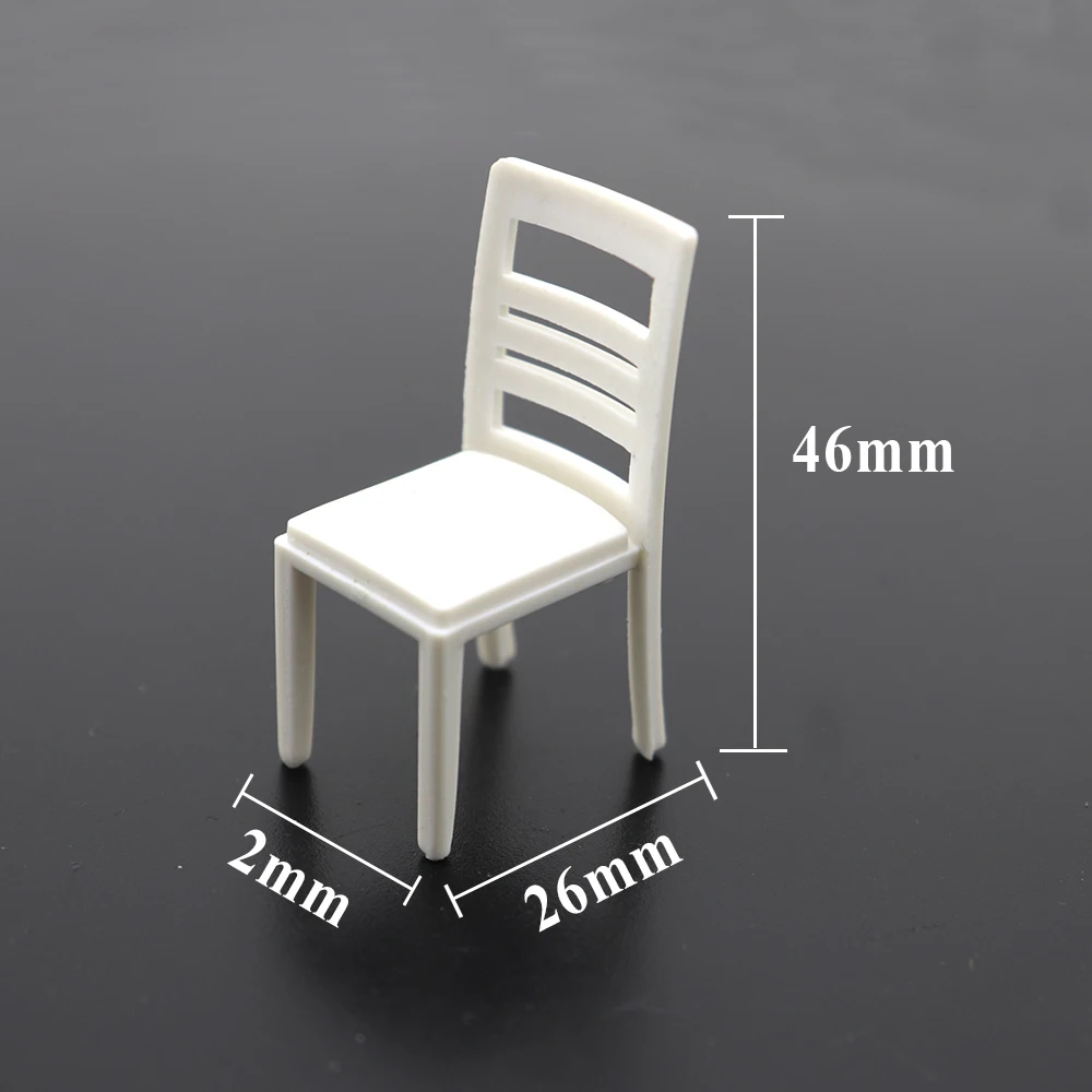 20PCS Red Brown Chair Model Train Scenery Layout 1:100 Scale Mini Dining Chair 20PCS Red Brown Chair Model Train Scenery Layout 1:100 Scale Mini Dining Chair