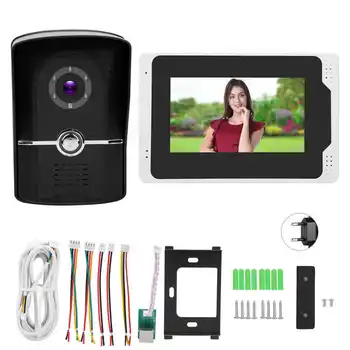 

7in 1080P WiFi Video Doorbell Waterproof Intercom TFT Remote Control Night Viewing for TUYA 100-240V
