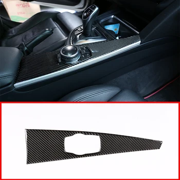 

Car Accessories For LHD Real Carbon Fiber Interior Multimedia Panel Cover Trim For BMW 3 Series GT F30 F33 F34 F36 2013-2018