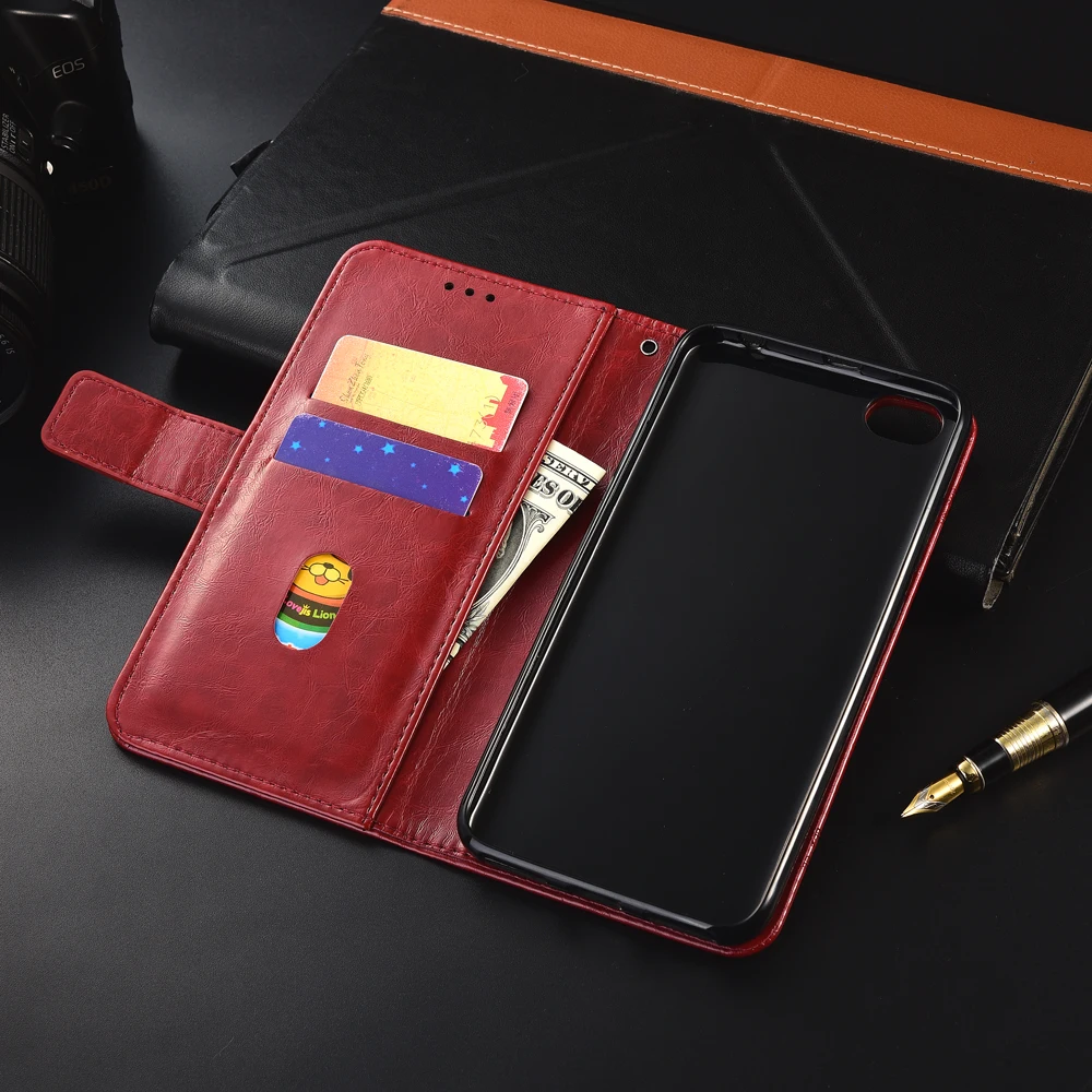 Чехол-книжка для Redmi Note 5A с ремешком, кожаный чехол-кошелек для Redmi Note 5A 5 A, силиконовый чехол для телефона
