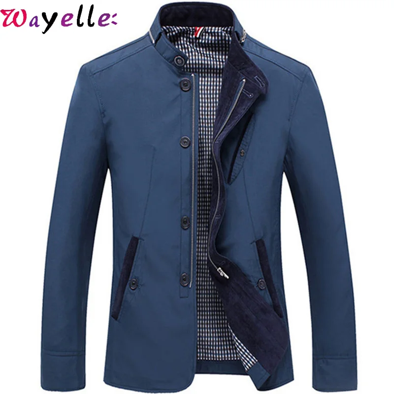 

2019 Men's Jacket Coat High Quality Fashion Bomber Jackets Men Slim Fit Casual Vintage Spring Autumn Men Streetwear Outwear 4XL