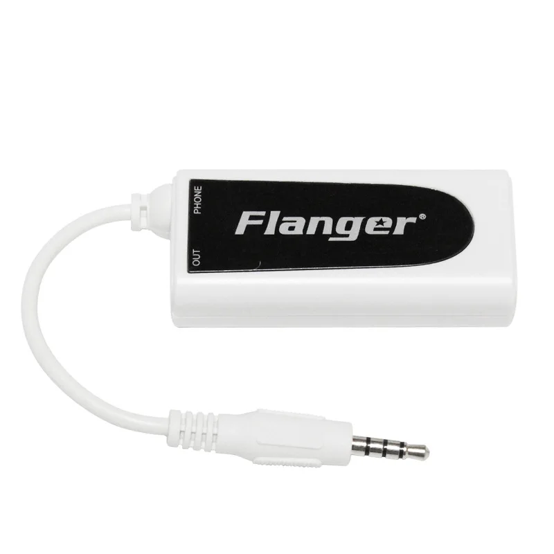 Flanger/Flageboiler Гитара Бас iPhone программное обеспечение для мобильных телефонов эффектор конвертер Кабель FC-21
