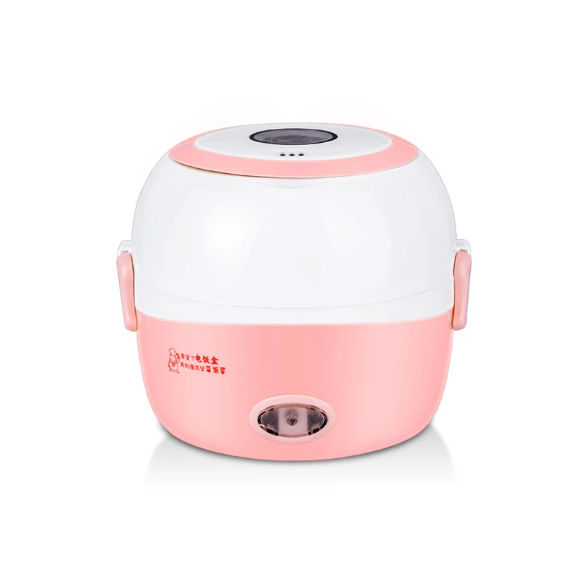 

Portable Electric Lunch Box Mini Rice Cooker Steamer Multicooker Kitchen Appliance Office Home Use