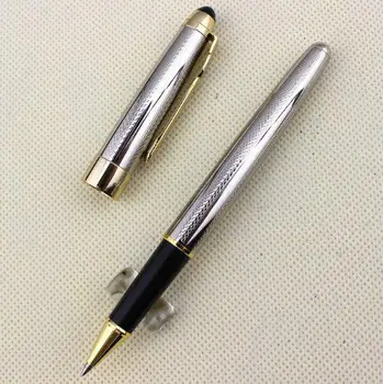 

For Gullor Executive Roller Ball Pen Jinhao 165 Silver and Golden Mesh Advanced Metal Gife pen