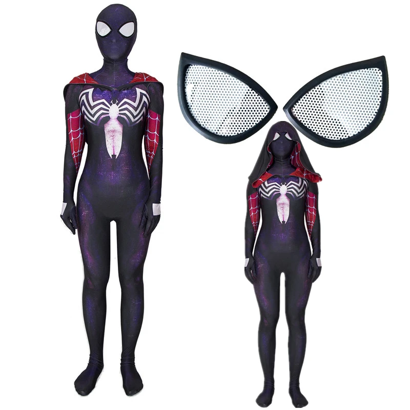 Костюм Человека-паука Venom Gwen Stacy костюм супергерой Zentai комбинезон | Тематическая