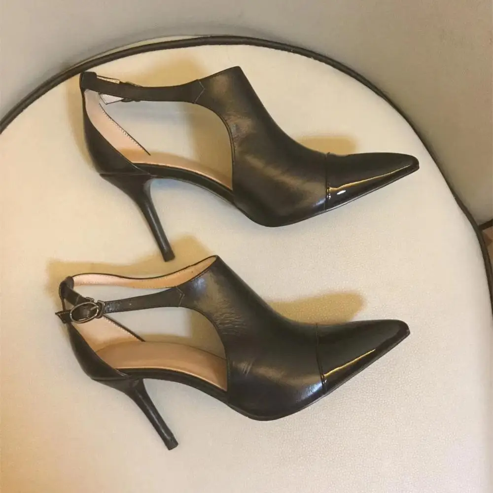 

Women high quality pointed toe high heels Fashion women's hollow-out high heeled pumps shoes OL shoes EU35-42 size BY720