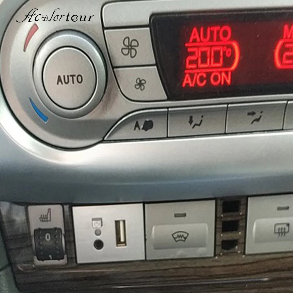 Для Ford Focus 2 mk2 2010 черный серебристый цвет USB AUX кабель с адаптером для автомобиля Mini