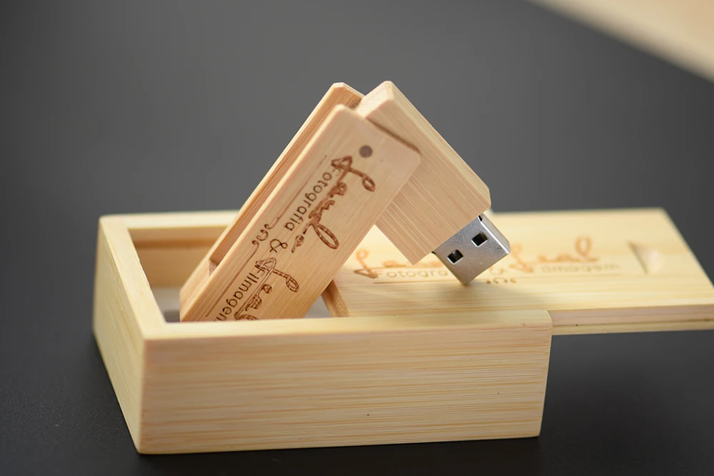 JASTER флэш-накопитель в деревянном корпусе с логотипом на заказ USB+ коробка USB флэш-накопитель 4 ГБ 8 ГБ 16 ГБ флеш-накопитель карта памяти 32 Гб 64 Гб USB DIY логотип