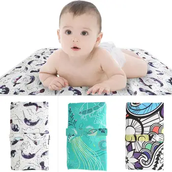 

Baby Changing Diaper Pad Diaphragm Pads Waterproof Baby Diaper Pad Portable Baby Diaper Pad Travel Diaper Changing Mat Washable