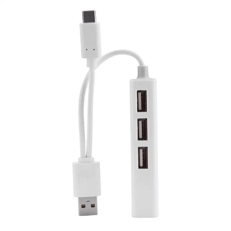 VODOOL Многофункциональный usb-хаб USB 3,1 type C для сети Gigabit Ethernet с USB 2,0 кабель-адаптер для компьютера
