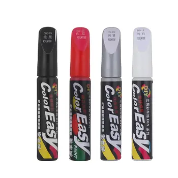 

New Car Touch Up Pen Set Car Paint Surface Repair Scratch Repair Paint White Gray Black Red Mixed Color Paint Pen