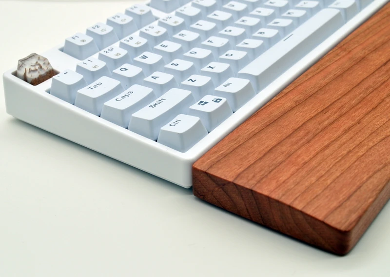 1pc solid wood keyboard wrist rest walnut cherry beech wood hand rest