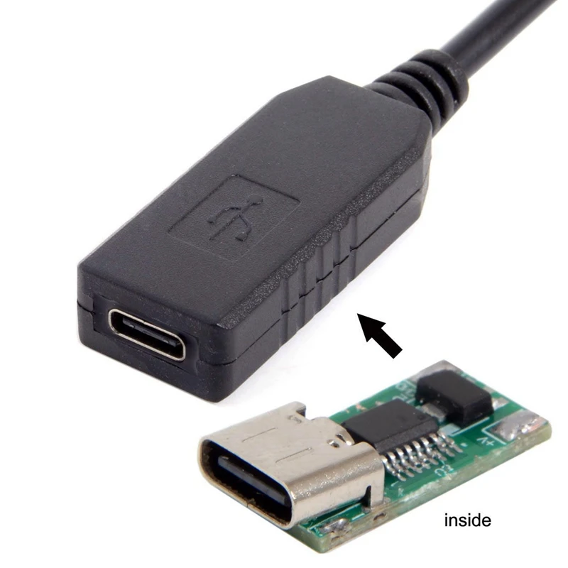 USB 3,1 type C USB-C-DC 20V 7,9x5,4 Mm Разъем питания PD эмулятор триггер зарядный кабель для ноутбука