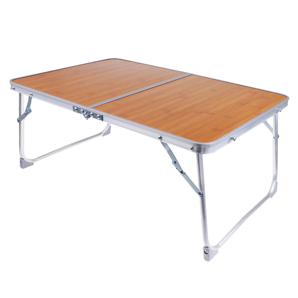 Portable Folding Table Heavy Duty Aluminum Camping Party Picnic BBQ Garden Desk