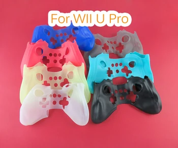 

OCGAME 10pcs/lot Full Body Protector Soft Silicone Skin Case Cover For Wii U Pro Controller Wireless Gamepad