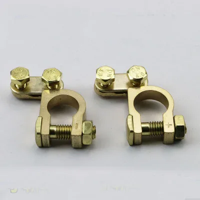 for sedan 2pcs KCSZHXGS Авто Чистая медь Толстая батарея Клеммный Зажим Быстрый терминал батарея Разъем для грузовика/седан - Цвет: for sedan 2pcs